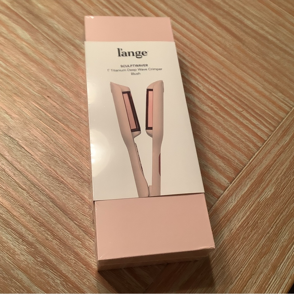 l'ange SculptyWaver Hair Crimper in Blush Pink